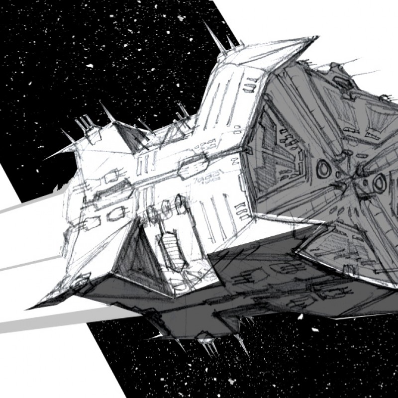 /Dominium  spaceship sketch
